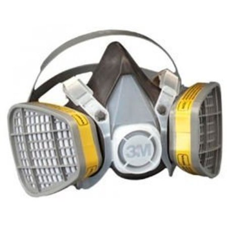 3M 3M„¢ 5000 Series Half Facepiece Disposable Respirators, OV/AC, Large, 5303 7000051848